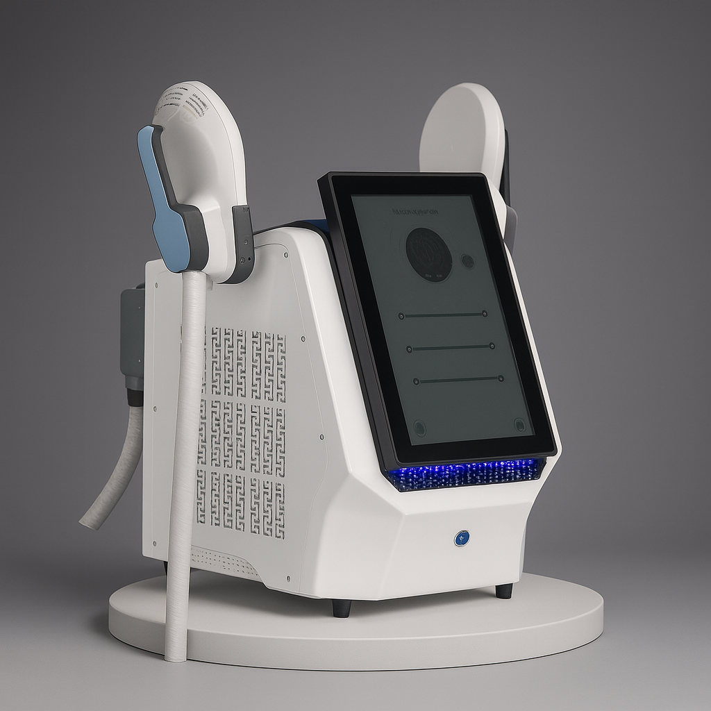 EMS-Gerät mit zwei Handstücken