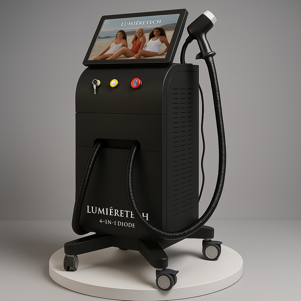 Diodenlaser mit modernster 4-Wellenlängen-Technologie